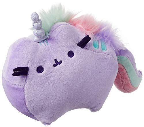 GUND Pusheen Pusheenicorn Unicorn Cat Sound Plush Stuffed Animal, Purple, 7.5" Poster