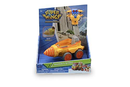 Super Wings - Donnie's Driller Vehicle | Transform-A-Bot Donnie Toy Figure Poster